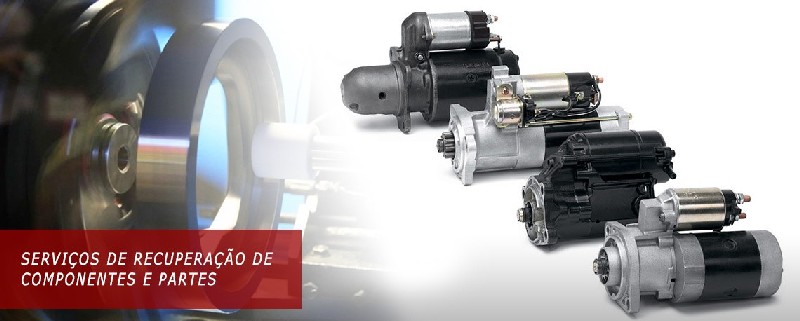 Motor de arranque para empilhadeira